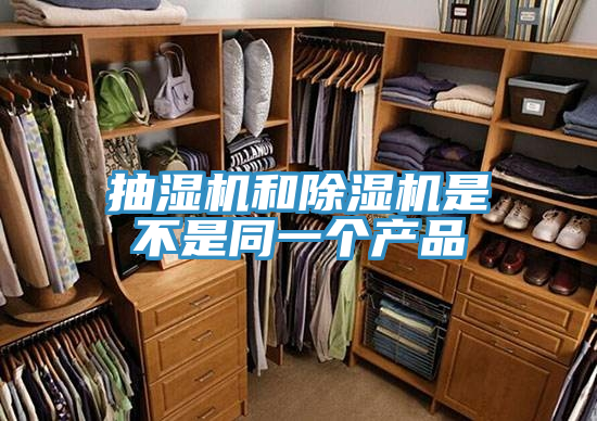 抽濕機和除濕機是不是同一個產品