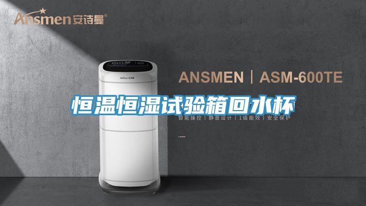 恒溫恒濕試驗箱回水杯