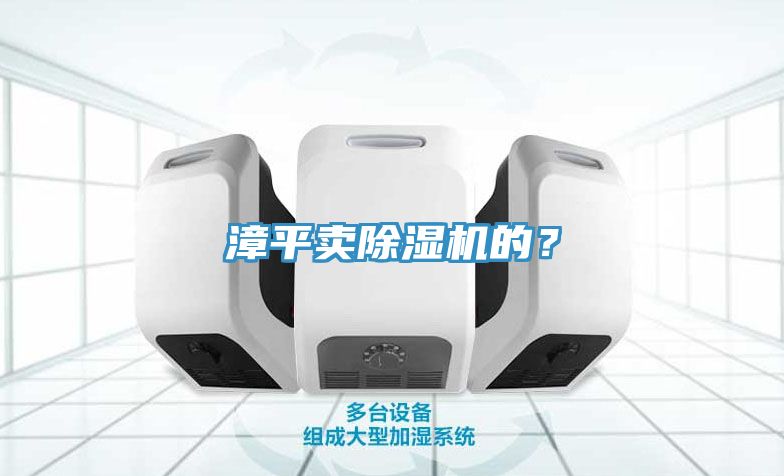 漳平賣除濕機的？
