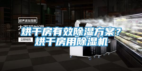 烘干房有效除濕方案？烘干房用除濕機