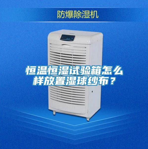 恒溫恒濕試驗(yàn)箱怎么樣放置濕球紗布？