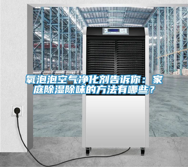 氧泡泡空氣凈化劑告訴你：家庭除濕除味的方法有哪些？