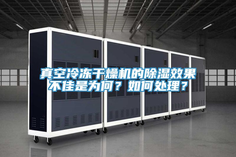 真空冷凍干燥機(jī)的除濕效果不佳是為何？如何處理？