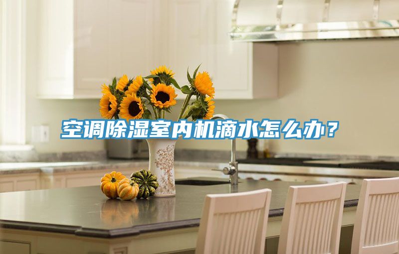 空調除濕室內機滴水怎么辦？