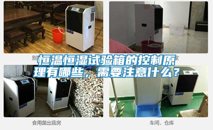 恒溫恒濕試驗箱的控制原理有哪些，需要注意什么？