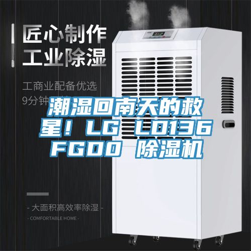 潮濕回南天的救星！LG LD136FGD0 除濕機