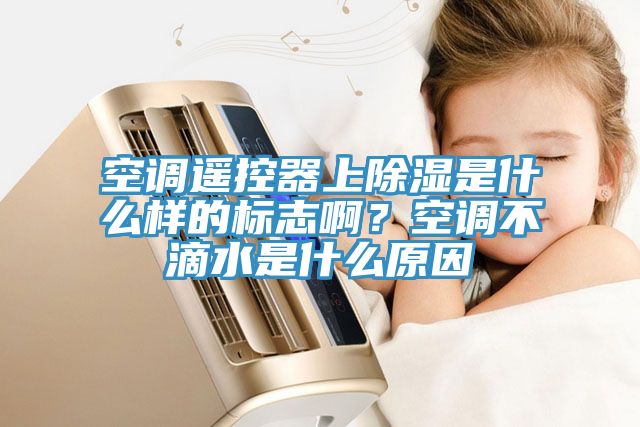 空調遙控器上除濕是什么樣的標志?。靠照{不滴水是什么原因
