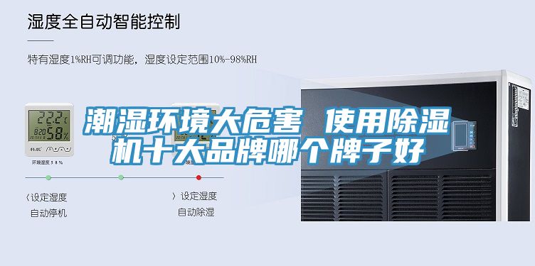 潮濕環境大危害 使用除濕機十大品牌哪個牌子好