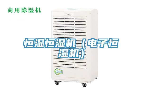 恒濕恒濕機(電子恒濕機)