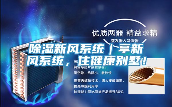 除濕新風(fēng)系統(tǒng)｜享新風(fēng)系統(tǒng)，住健康別墅！