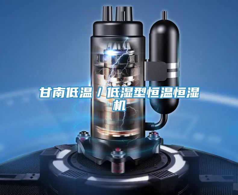 甘南低溫/低濕型恒溫恒濕機