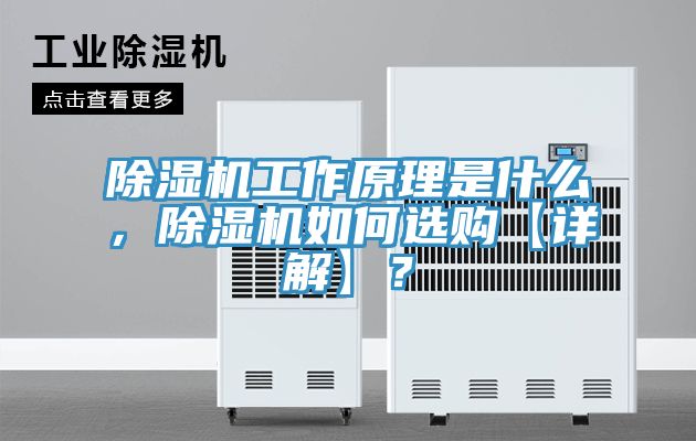 除濕機(jī)工作原理是什么，除濕機(jī)如何選購【詳解】？