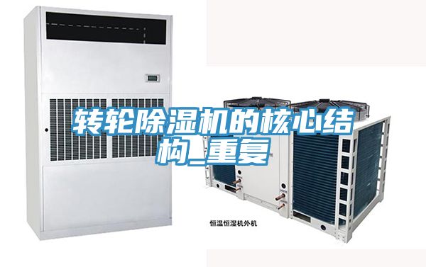 轉輪除濕機的核心結構_重復