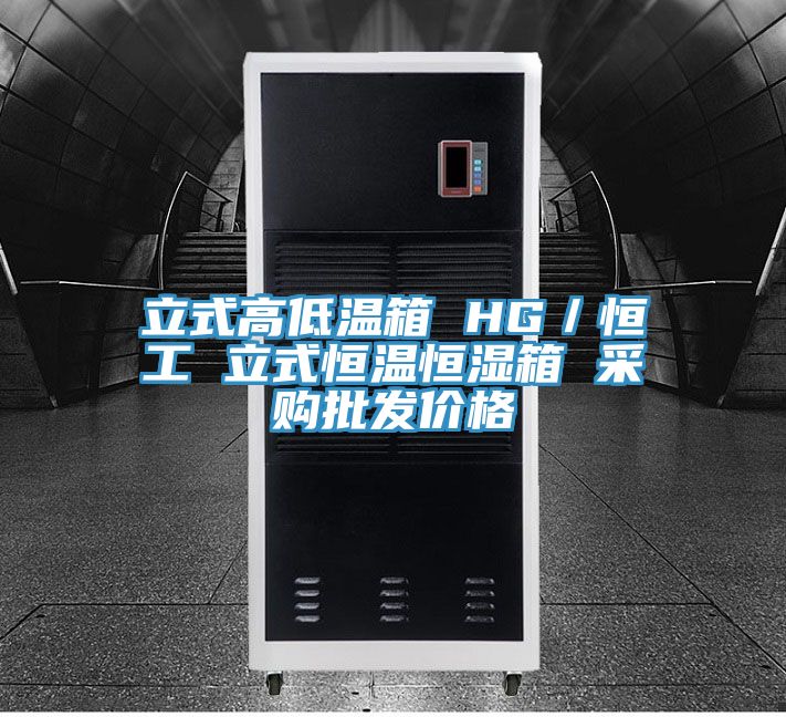 立式高低溫箱 HG/恒工 立式恒溫恒濕箱 采購批發價格