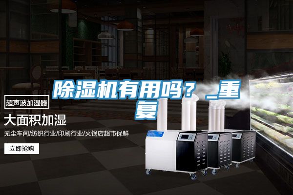 除濕機(jī)有用嗎？_重復(fù)