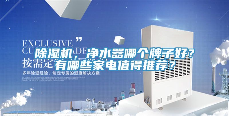 除濕機(jī)，凈水器哪個(gè)牌子好？有哪些家電值得推薦？