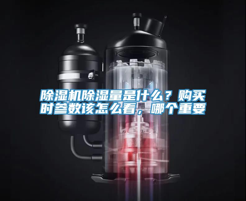 除濕機除濕量是什么？購買時參數該怎么看，哪個重要