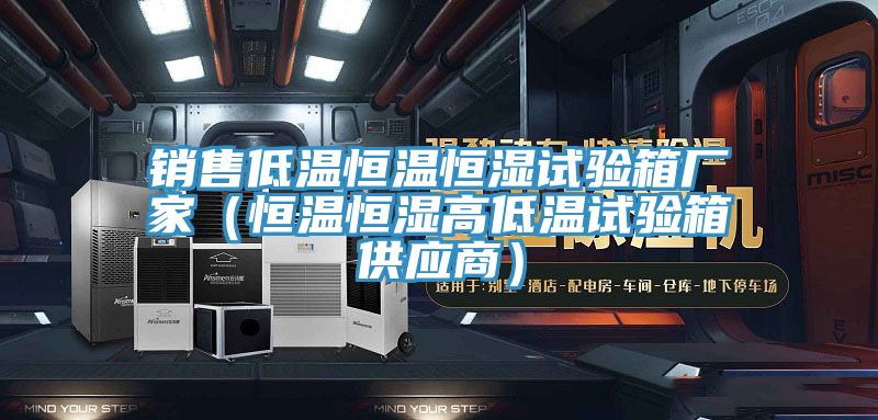 銷售低溫恒溫恒濕試驗箱廠家(恒溫恒濕高低溫試驗箱供應商)