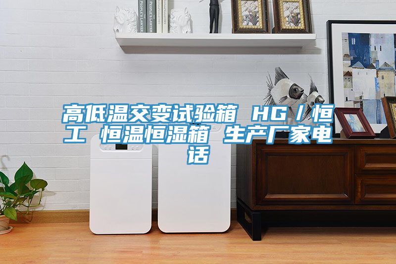 高低溫交變?cè)囼?yàn)箱 HG/恒工 恒溫恒濕箱 生產(chǎn)廠家電話