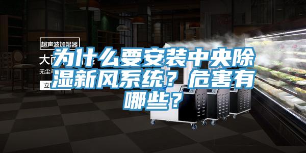 為什么要安裝中央除濕新風(fēng)系統(tǒng)？危害有哪些？
